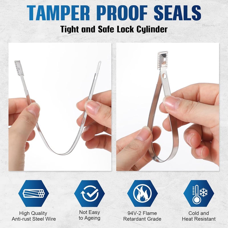 Yaocom 1000 Metal Truck Seals, Metal Trailer Steel Seals, Container Security Tamper Evident - Image 5